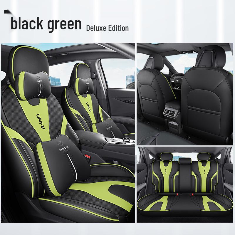 JS Changan UNIV Leather Sports Seat Cushion - All-Season Cover for Uni-V