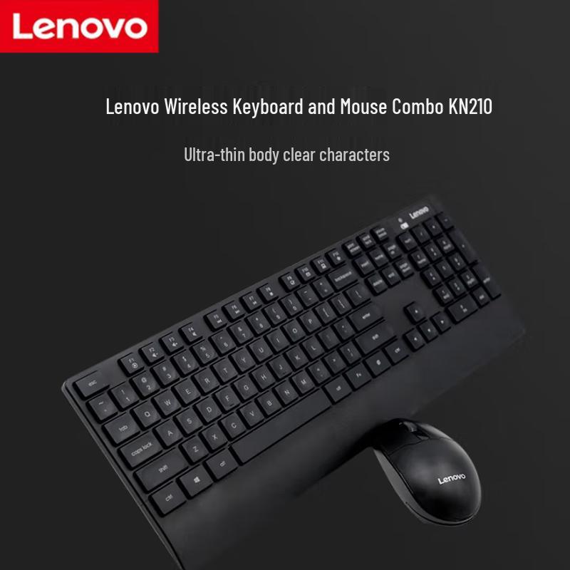 Lenovo KN210 Wireless Keyboard and Mouse Combo