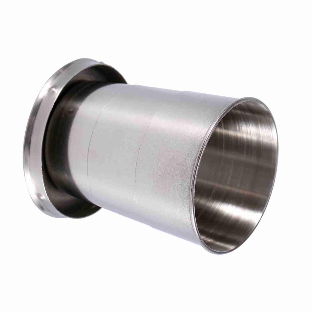 S Stainless Steel Travel Folding Cup Camp Keychain Retractable Telescopic Foldable