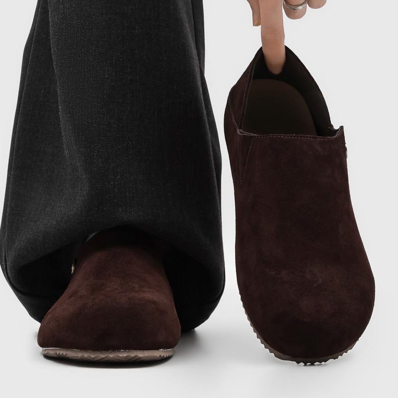 Mens Slip-On Loafer Mules Comfortable Flat Casual Shoes Office Daily Wear