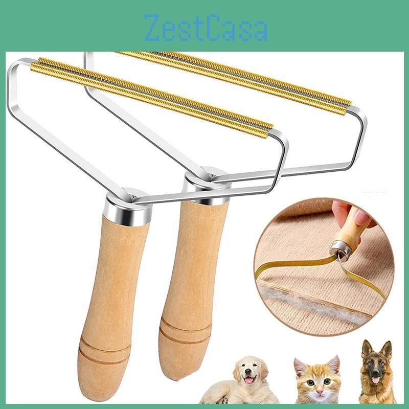 Pet Hair Portable Remover Lint Remover Brush Carpet Wool Coat Clothes Lint Pellet Manual Shaver Removal Scraper Cleaning Tool