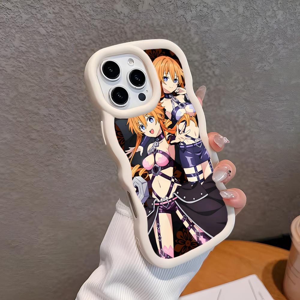 Date a Live Yamai Kaguya Wavy Edge TPU Handyhülle für iPhone 17 16 15 14 13 12 11 Air Pro Max Plus Buntes Cover