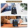 Custodia Porta Portafoglio in Pelle Magnetica per Magsafe per iPhone 17 16 15 14 13 Pro Max Porta Carte Borsa per Telefono Cover Accessori