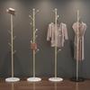 Luxury Metal Coat and Hat Stand with Rock Board for Bedroom or Entryway