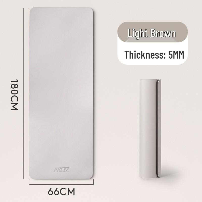 Antibacterial Non-Slip Yoga Mat for Girls - Shock Absorption, Sound Insulation, Vibration Damping, Thick for Home - Free Shipping