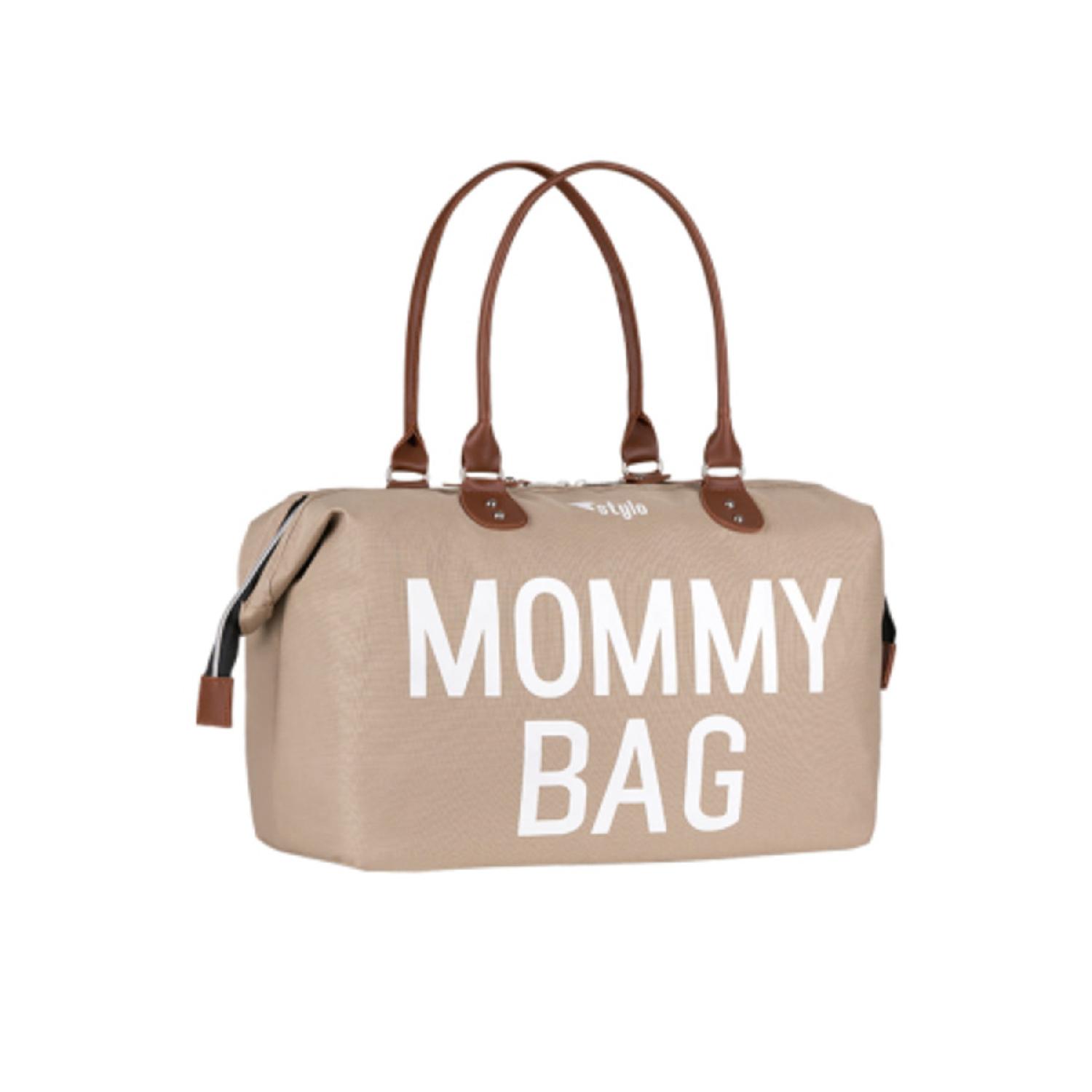 

Mommy Bag Usa Женская сумка для ухода за ребенком для мамы - бежевая