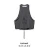2025 Spring Women's European & American Fashion Bow Vest Top