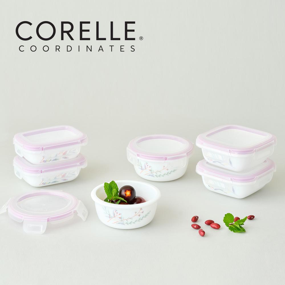 

Corelle Monteverde San Jose Герметичный контейнер для хранения продуктов 6 шт. Можно мыть в посудомоечной машине, можно использовать в духовке, белый
