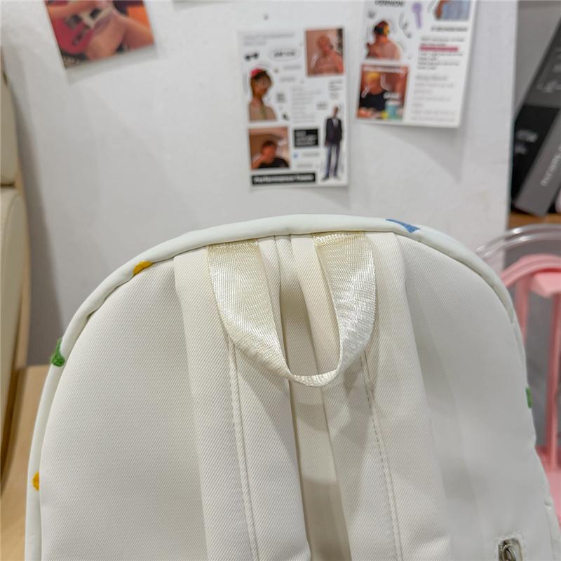 Star Print Large Capacity Backpack Commuter Lightweight Backpack