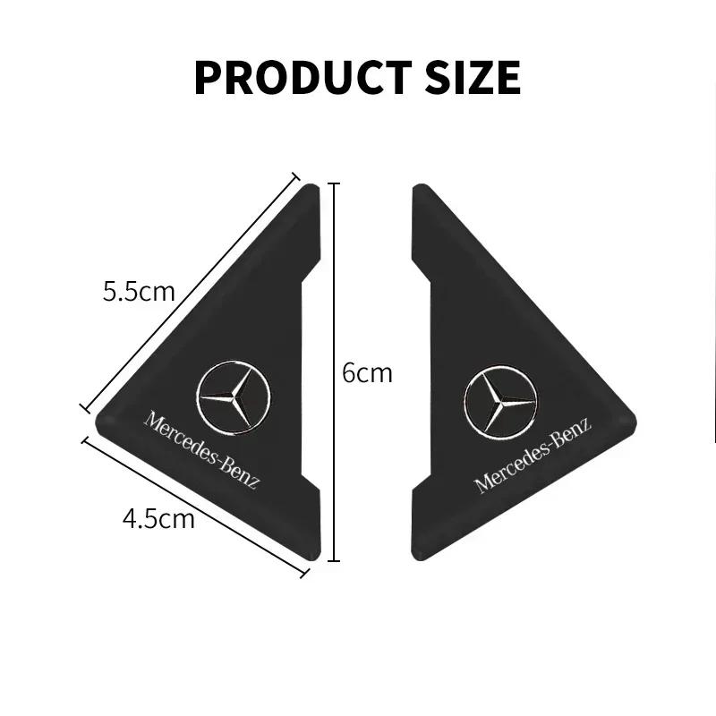 2Pcs Car Door Corner Protective Cover Door Scratch Protector for Mercedes Benz W212 W204 W211W168 W213 W205 W210 W108 W124