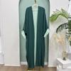 Loriya Reversible Elegant Cardigan Robe Abaya LR736