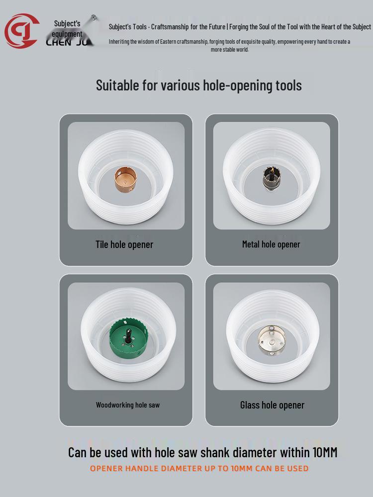 Thickened Dustproof Ceiling & Wood Hole Punch Drill Bit