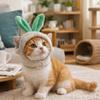 Funny Cat Warm Hat Comfortable Dog Headdress Pet Supplies Cat Head Cover Photo Prop