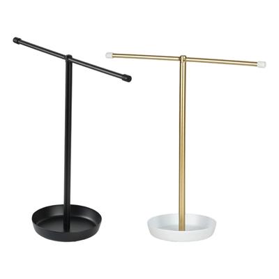 Porta Fermagli per Capelli in Metallo Organizer per Gioielli per Braccialetti Anelli Orologi Scrivania Toeletta Piano di Lavoro