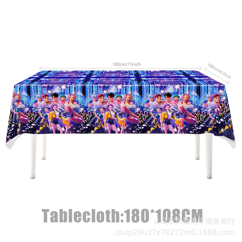 Witch Hunters Theme Party Decoration Disposable Paper Plate Paper Cup Paper Tissue Tablecloth Knife Fork Spoon Party Arrangement