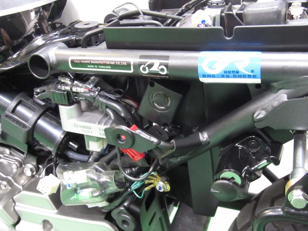 PROTEC Motorcycle Alarm Kit for Monkey 125 125 Anti-theft CS-550M, Model-Specific 2018-20 (JB02) / 2022-Monkey (JB03), CS-H07 (12017)