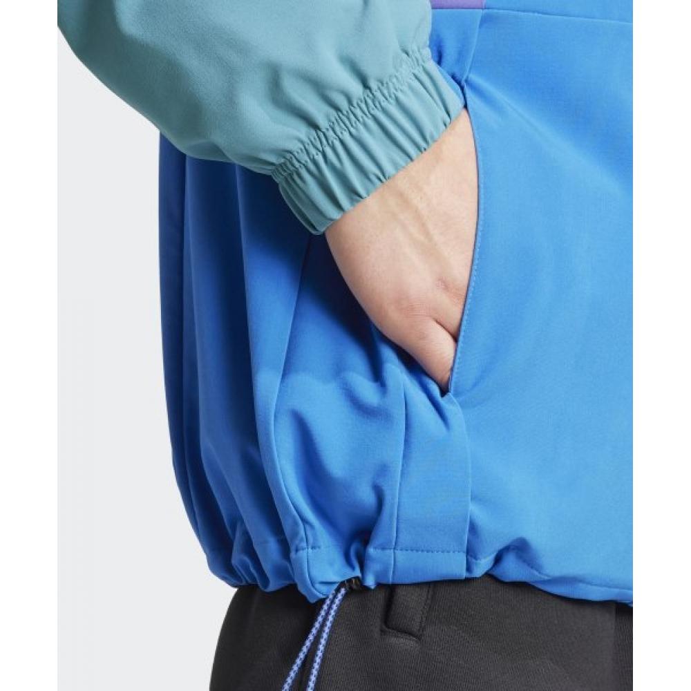 Adidas Colorblock Anorak   Blue Jf2854