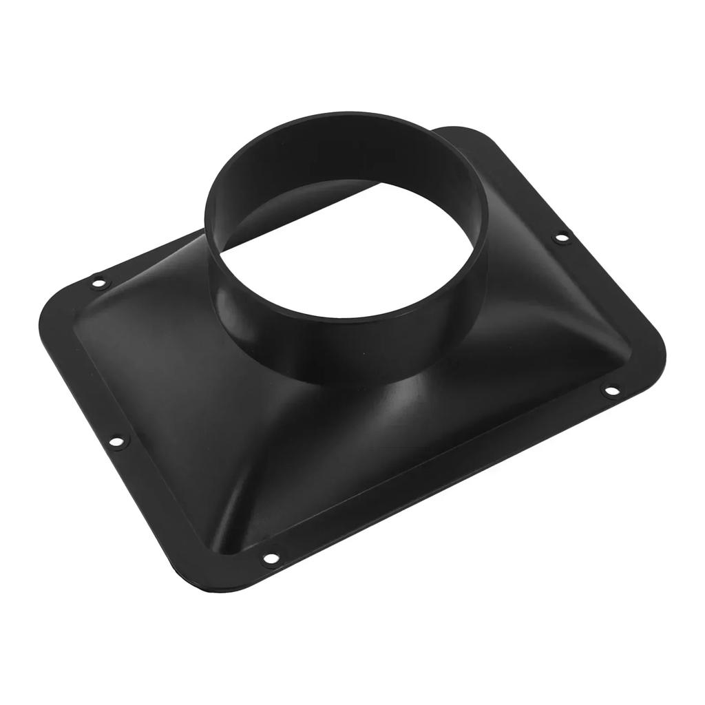 Langer Flansch Rohrventilator Schlauchverbinder Luftbelüftungsadapter Für Dunstabzugshaube Lüfterrohr Verbindung Abluftauslass 100-150mm