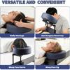 Massage Kopfstütz-Set Kopfstütze und Gesichtsstütze Verstellbare Kopfstütze Gesichtskissen Stütze für Massageliege Salon SPA