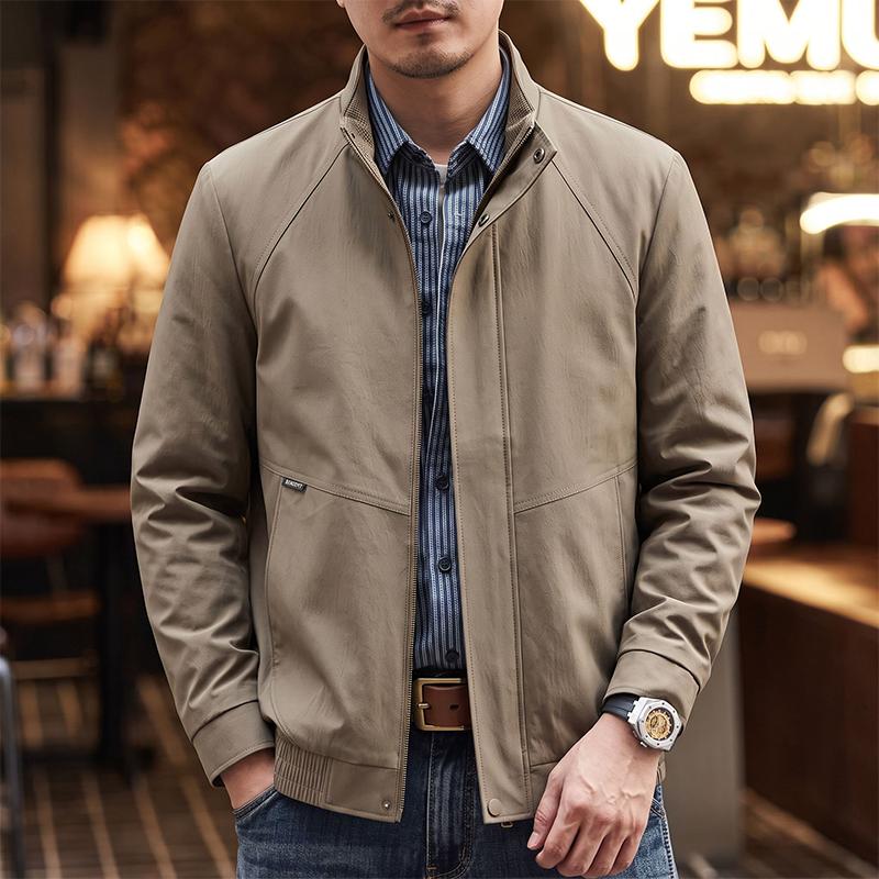 Jacke Herren Freizeit Lockere Jacke Herren Oberteil