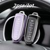 2pcs/lot Key FOB Cover Case Shell for Ford Escape Focus C Max Kuga Edge Explorer Taurus Car Key Case Covers