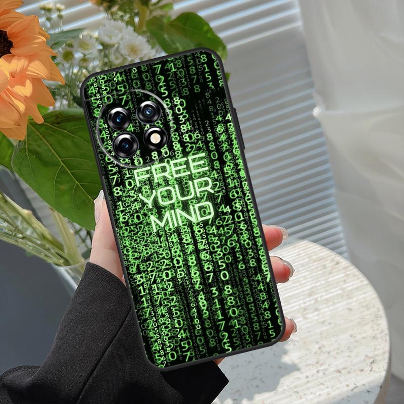The Matrixs Matrix Dictionary Case For OnePlus 10 Pro 15 13 12 11 13T 15R 13R 10R 10T 8T Nord CE 5 4 2 3 Lite N20 N30 Cover