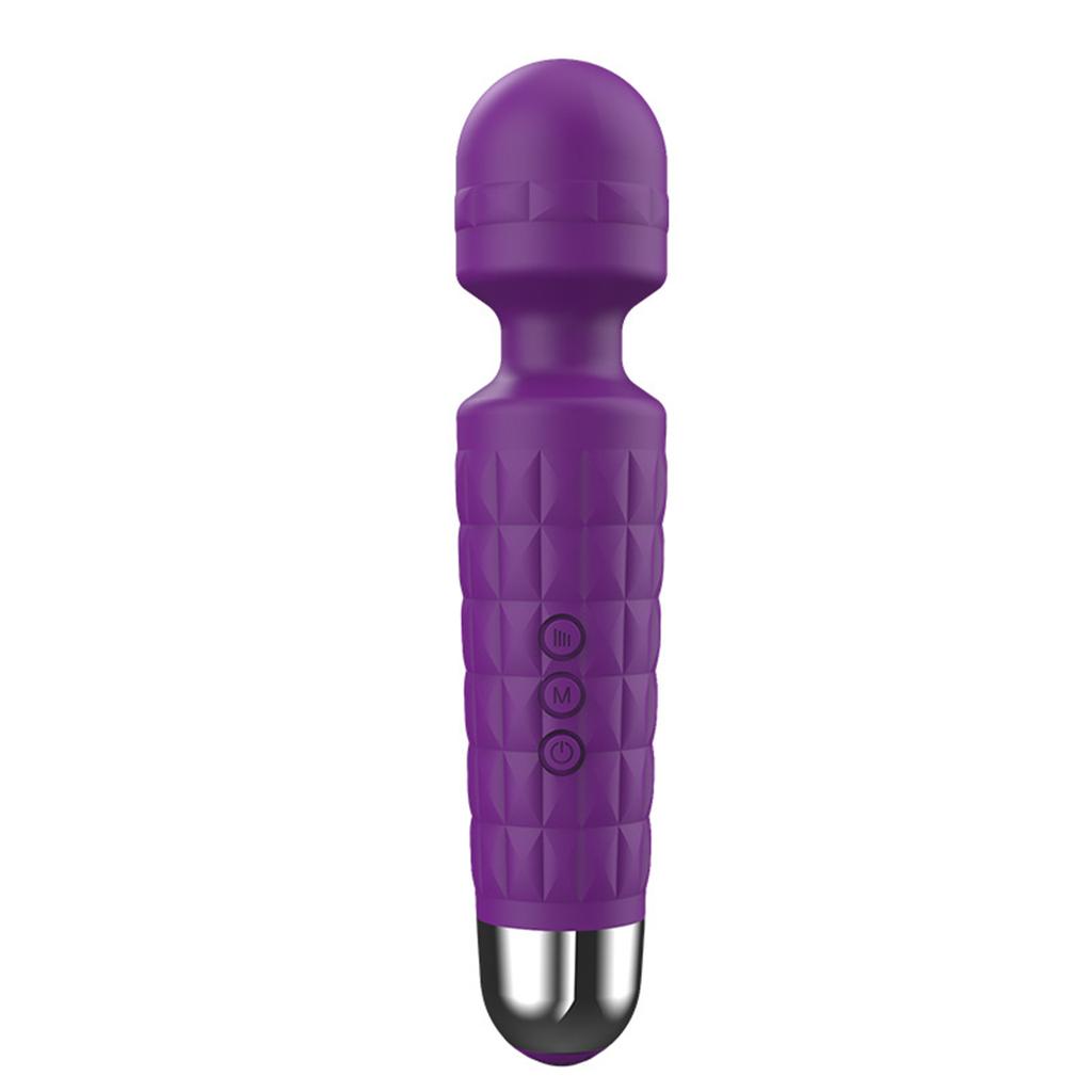 Female Masturbation Vibrator Massage Stick Skin-friendly Silicone Heating Function
