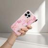 Fashionable Pink Lily Jelly Two-in-One Phone Case for Apple iPhone 13, 15, 16 - Cute & Fun Soft Shell