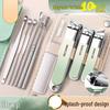 Nail Clipper Set for Men & Women: Home Pedicure & Manicure Kit with Ear Spoon Tool