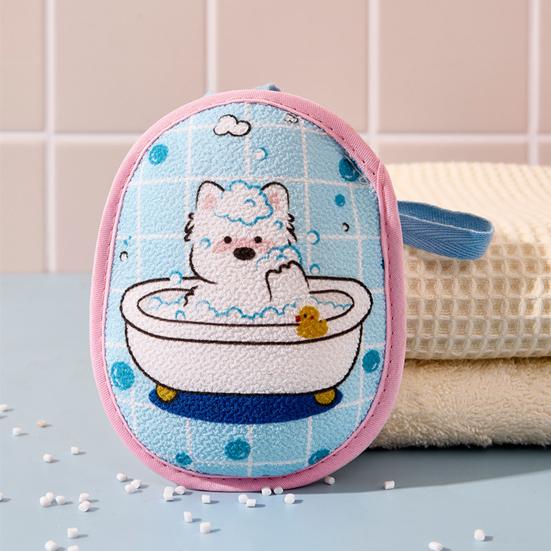 Bath Loofah Sponge Soft Absorbent Kids Bath Scrubber Cute Exfoliating Scrubber Shower Loofa Sponge for Boys Girls