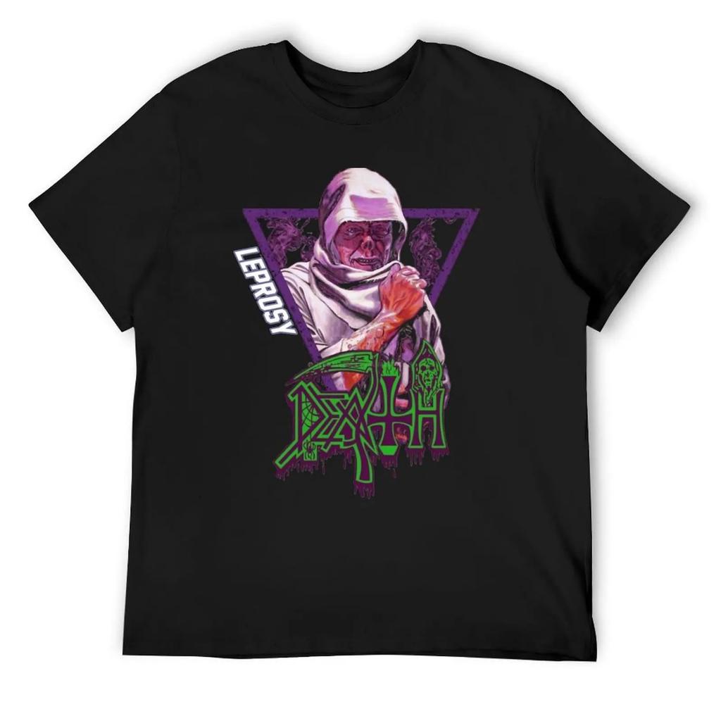 Death Leprosy T-Shirt custom t-shirts Aesthetic clothing for a boy mens designer clothes