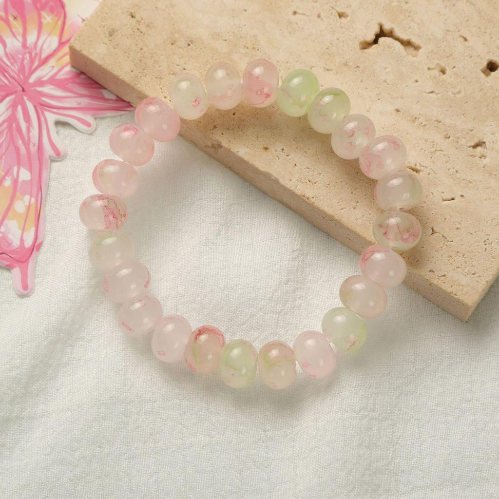 Mori Style Mermaid Crystal Bracelet - Sweet, Versatile Design for Women, Students, and Best Friends.