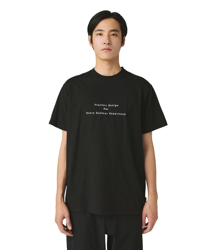 Snow Peak Jikaro Firering Table Short and Size M T-Shirt TS-25AU004, Sleeve, Men's Women's, Black,