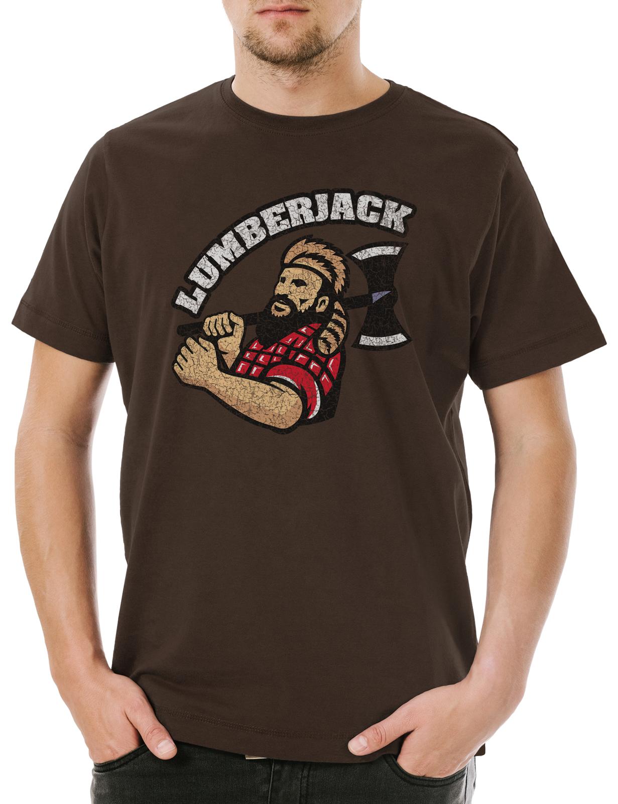 Lumberjack X Mens T-Shirt Mens Womens Tees Top Lumberjack Axe Woodsman Forester Logger 3XL