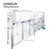 ZONESUN  5 Gallon Drinking Water Liquid Barreled Water Filling Machine Bottle Rinsing Packaging Capping Sealing ZS-XG100J
