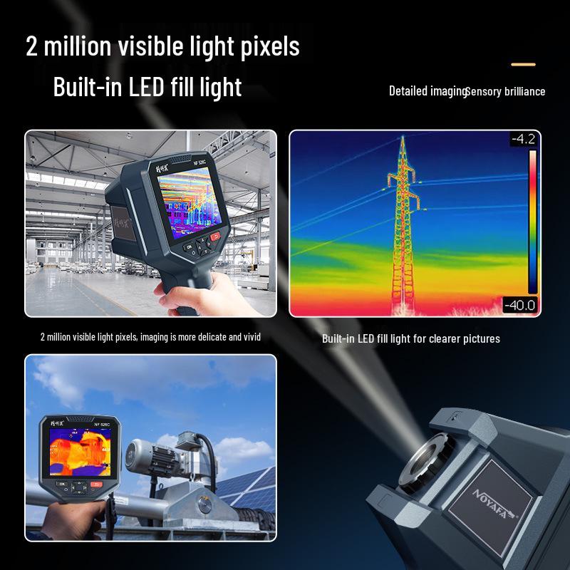 Smart Rat NF-526C High-Precision Infrared Thermal Camera for Industrial Leak Detection