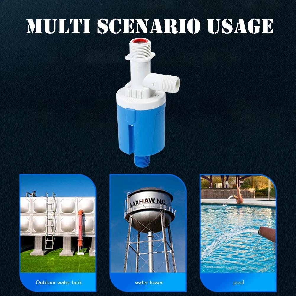 1/2"3/4"1"Male Thread Automatic Water Level Valve Internal installation Tower Float Ball Valve Tank Valve Flush Toilet 1 Inch