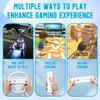 2in1 For Nintendo Wii Controller Set W/ Motion Plus Wireless Joystick Gamepad Remote Control W/ Silicone Case Video Game Console 1