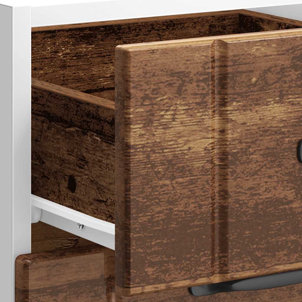 Kitchen Base Cabinet Lucca Vintage Wood Look Particleboard