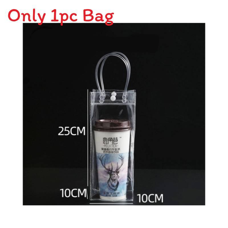 Transparent Pvc Gift Bag For Retail Packaging And Small Gifts