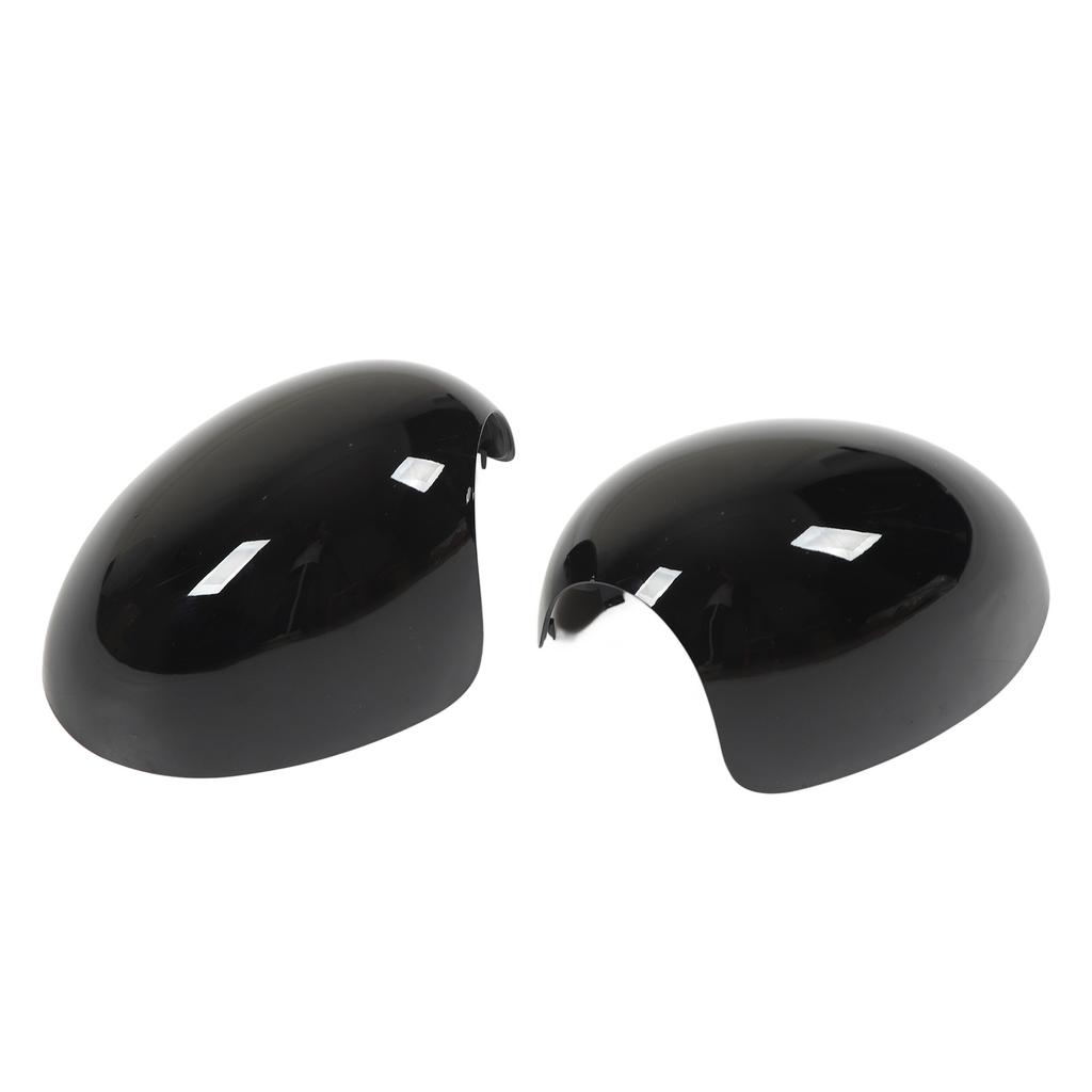 1pair Car Door Side Wing Mirror Cover 51162754913 Left Right Mirror Cover Replacement for Mini R55 R56