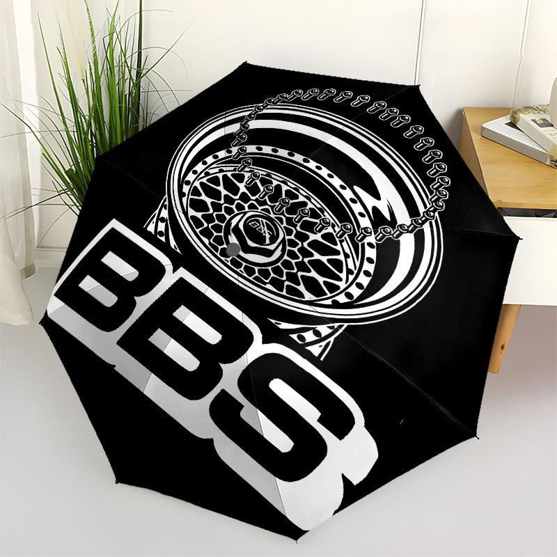 

Wheels, BBS Automatic Opening and Closing, 8 rib Structure Portable Umbrella, Suitable for Men and Women in All Seasons Perfect Gift for Ho