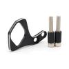 Ignition Key Relocation Bracket Black B For Tr Bonneville Scrambler T100 01-15