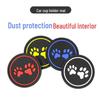 Cartoon Non-Slip Car Coaster - Universal Round Interior Mat