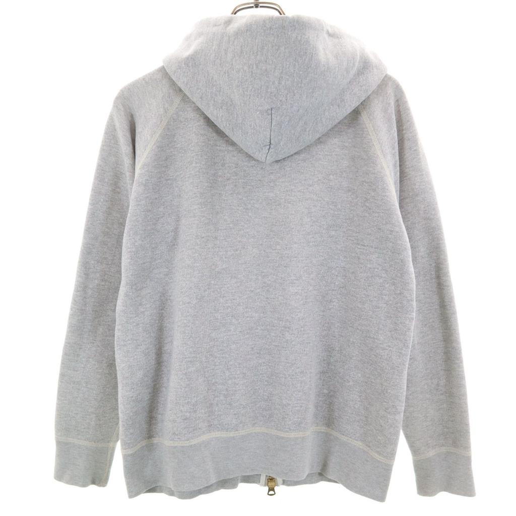 Orcival Herren Langarm Zip-Hoodie 3 grau Gebraucht Made in Japan