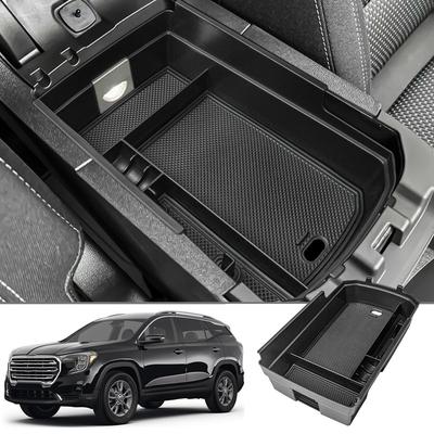 For 2018-2024 GMC Terrain Center Console Organizer Armrest Storage Box Tray Compartment Storage Secondary Car Box Accessories