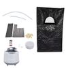 1000W 2.0L Portable Home Steam Sauna Kit Sauna Generator with 1?9 Gears Adjustment 0?99min Time
