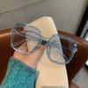 Middling Sunglasses, Sunglasses Men And Women Retro Gradual Change Of Color Large Box Fashion Tide Ins Korea