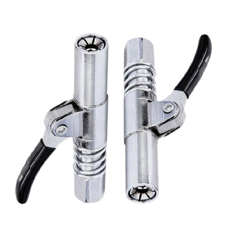 Grease Gun High-pressure Oil Injection Nozzles Does Not Leak Once Locked On Tool