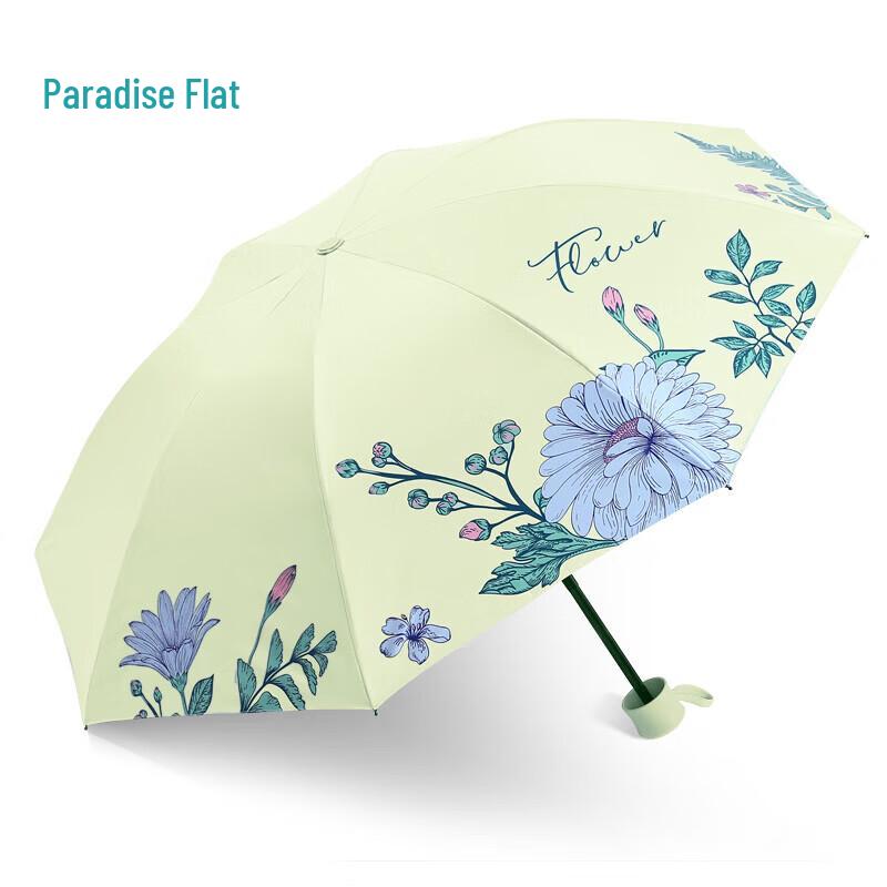 Paradise Umbrella Floral Delight Sun Protection Folding Umbrella